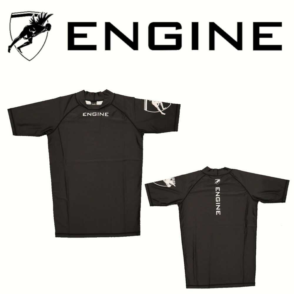楽天市場】【輸入品】ENGINE Short Sleeve Rashie ラッシュガード ユニ