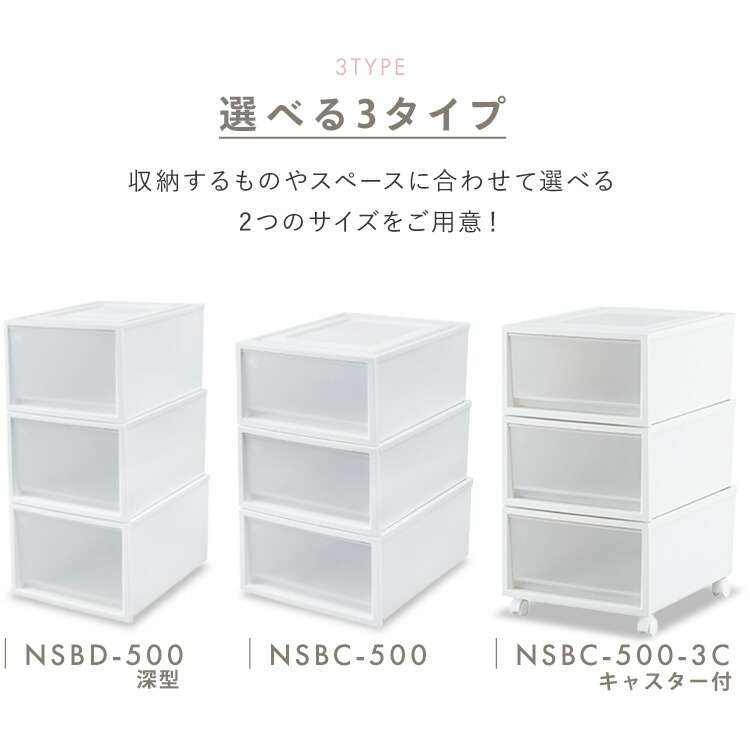 楽天市場】【3個セット】収納ケース 収納ボックス 3段 押入れ収納 衣装