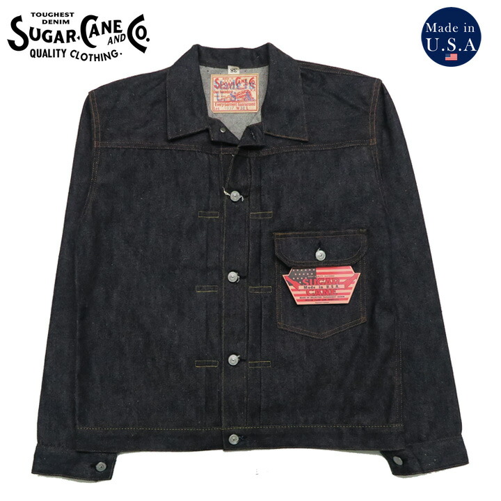 楽天市場】SUGAR CANE シュガーケーン 13oz デニムジャケット Made In