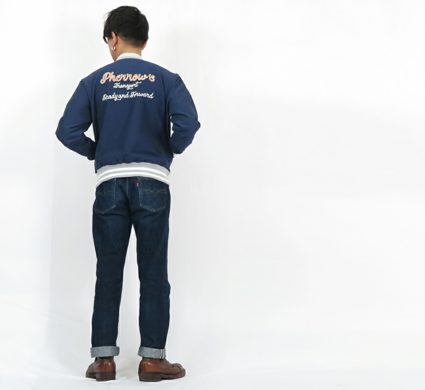 楽天市場】フェローズ PHERROW'S 長袖 ジャケット スタジャン サガラ