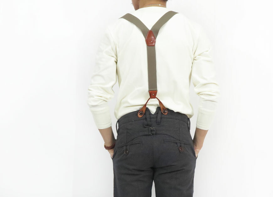 楽天市場】ORGUEIL オルゲイユ ミリタリー サスペンダー クリップ式