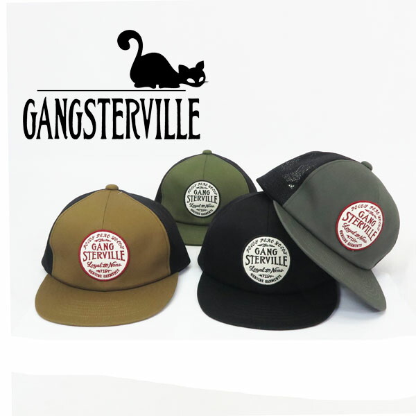 楽天市場】gangsterville キャスケット（帽子｜バッグ・小物・ブランド