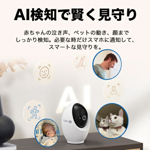 楽天市場】TP-Link ティーピーリンク Tapo C260 Tapo 4K パンチルト