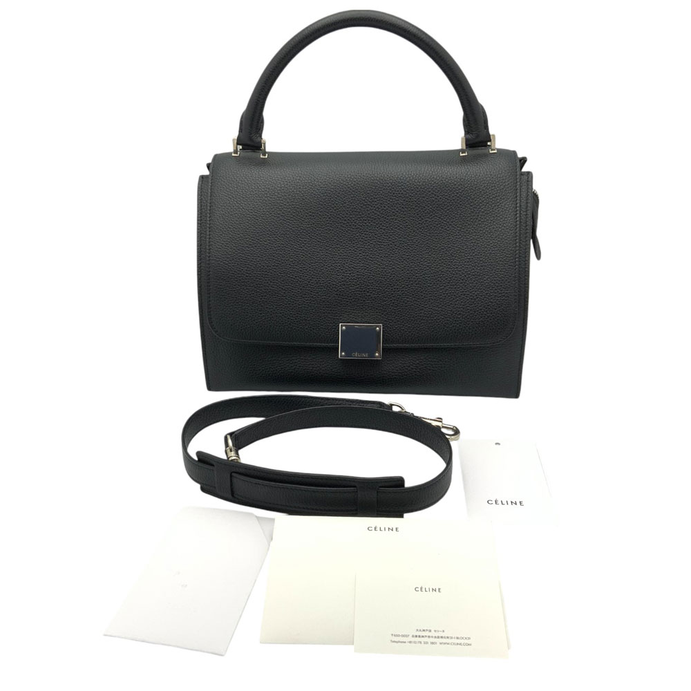 楽天市場】【中古】CELINE（セリーヌ）トラペーズ スモール スウェード