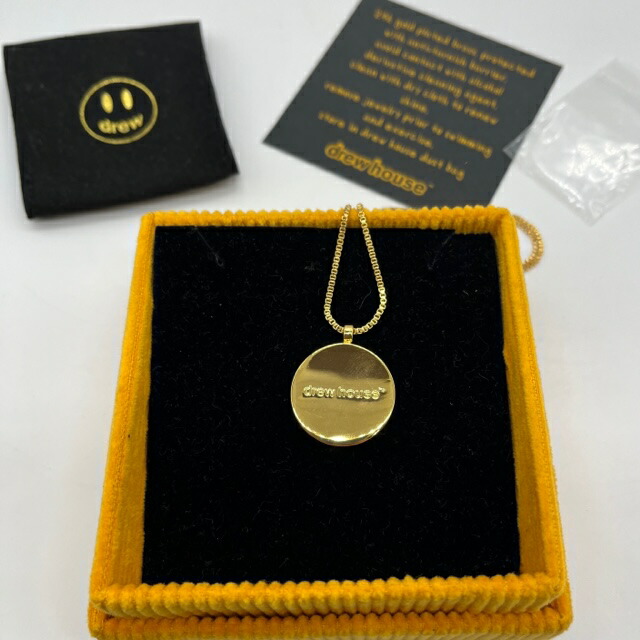 楽天市場】DREW HOUSE MASCOT PENDANT NECKLACE GOLD ドリューハウス