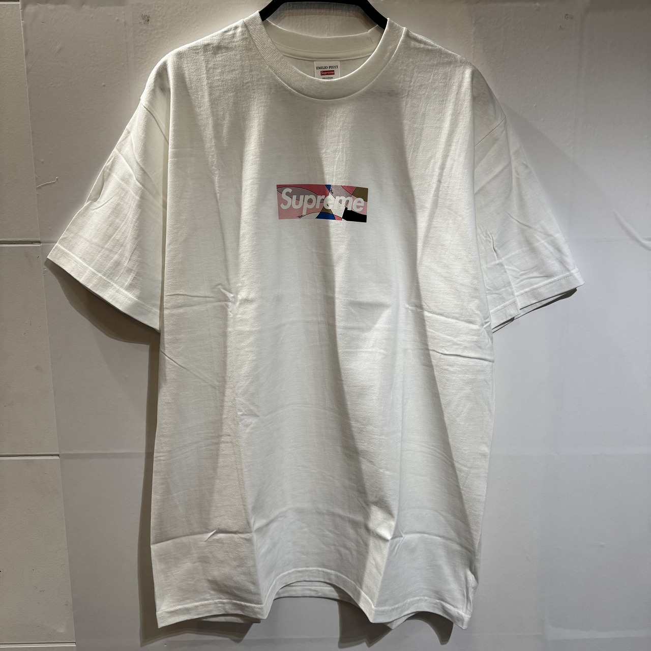 楽天市場】Supreme 21ss x Emilio Pucci Box Logo Tee Size-L