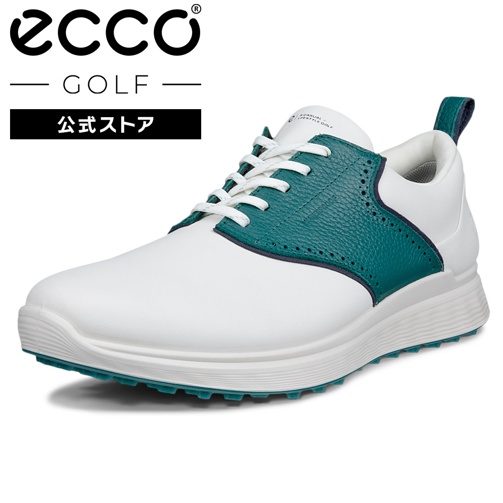 楽天市場】エコー GOLF LT1 ECCO ゴルフシューズ メンズ ホワイト 白