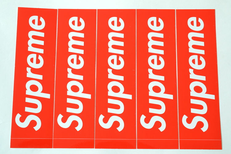 楽天市場】5枚セット 定番☆Supreme シュプリーム ステッカー ボックス