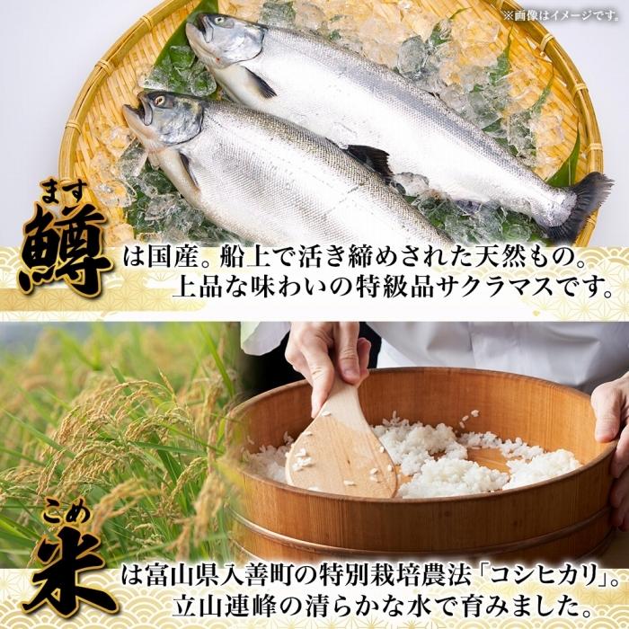 楽天市場】【ふるさと納税】手作り ます寿し 二重 計900g | ます寿司