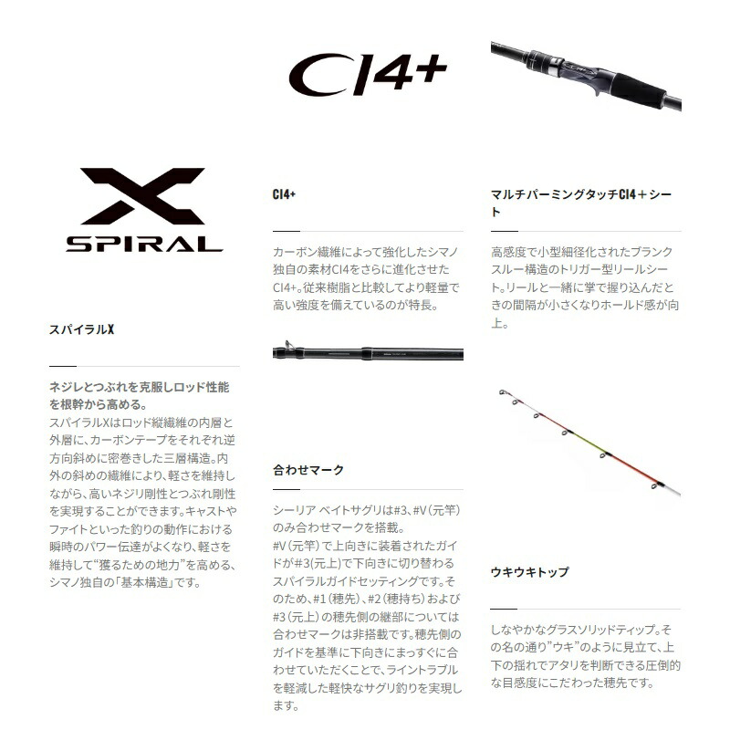 楽天市場】シマノ シーリアベイトサグリ 400 / 海上釣堀 竿 : 釣具のFTO