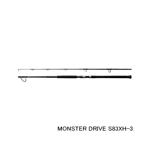 シマノ オシア プラッガー BG MONSTER DRIVE S83XH-3 (ロッド・釣竿