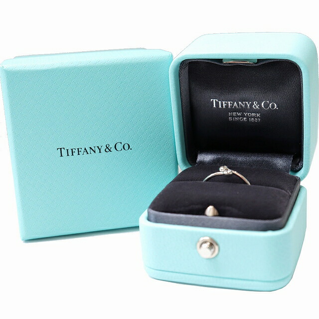楽天市場】【新品仕上げ済】ティファニー TIFFANY フープ ダイヤ