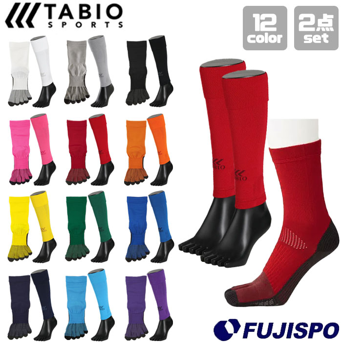 楽天市場】タビオ フットボール 5本指ソックス + ノンスリップカーフ