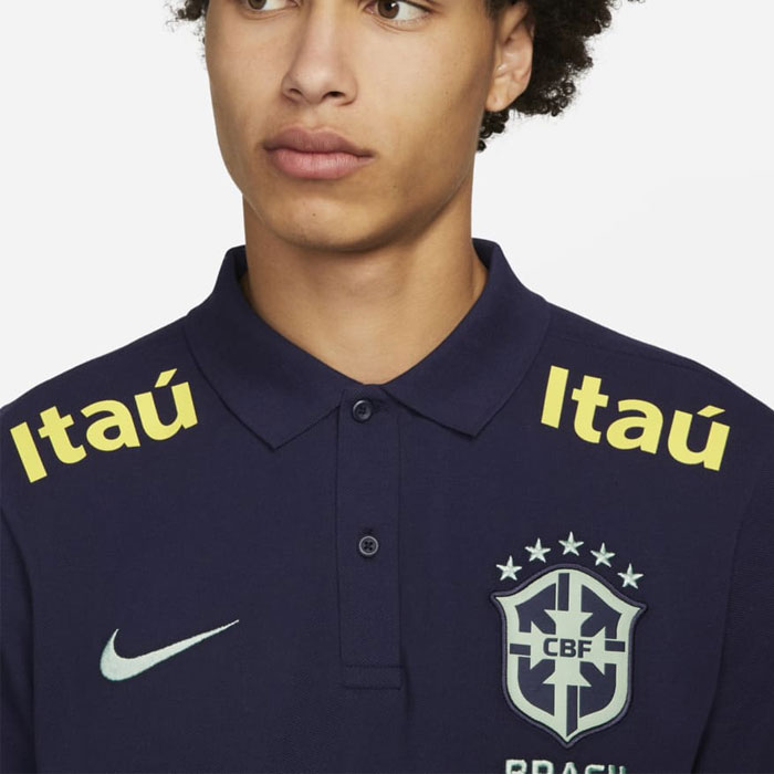 楽天市場】ナイキ CBF ブラジル代表 NSF ポロシャツ NIKE 【サッカー