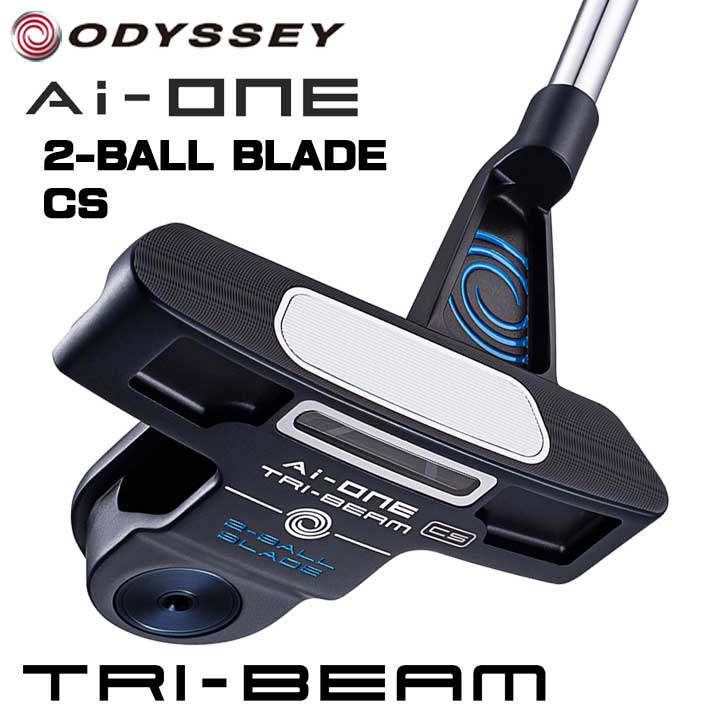 楽天市場】オデッセイ Ai-ONE トライビーム 2-BALL BLADE CS パター