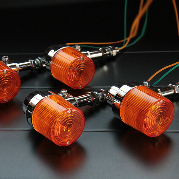 楽天市場】【251】 4個 デカヨーロピアン オレンジ ウインカー 新品