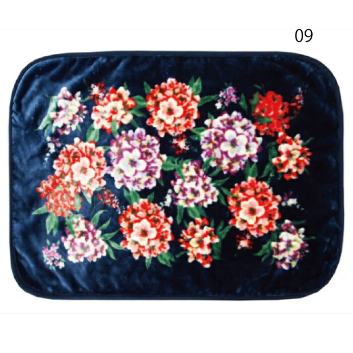 レイクアルスター花柄シートクッション4枚・ハーフケット2枚トイレ
