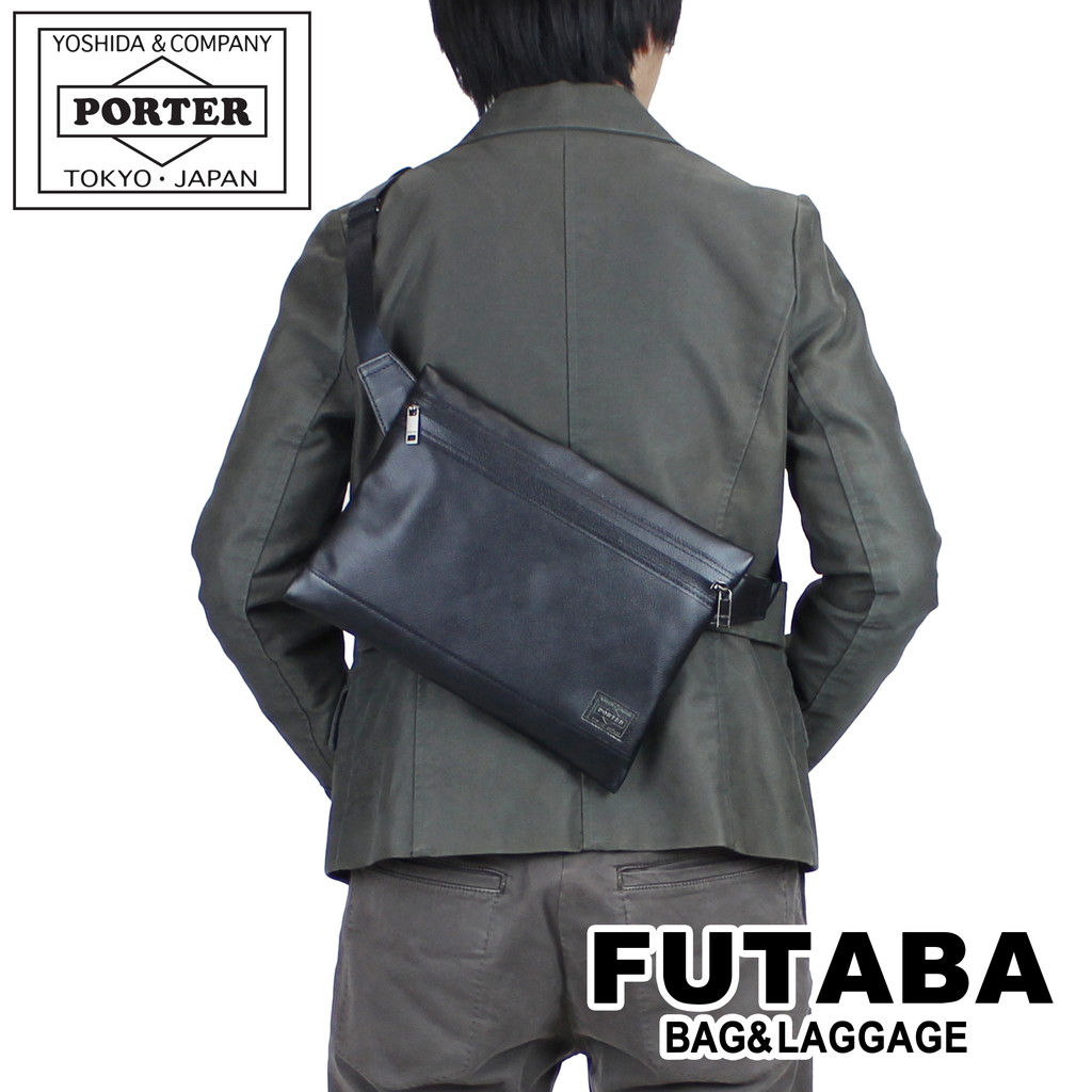 楽天市場】ポーター ガード サコッシュ 033-05068 10 ブラック PORTER