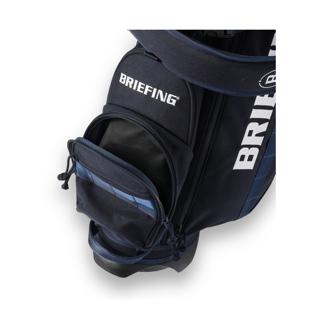 そ*ま様 BRIEFING キャディバッグ ネイビー CR-4 USED】BRIEFING