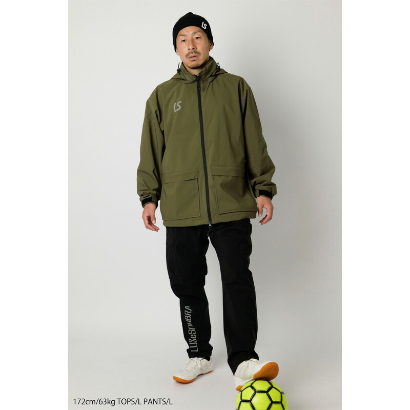 楽天市場】ルースイソンブラ/LUZ e SOMBRA ピステジャケット/TWM TAFTA