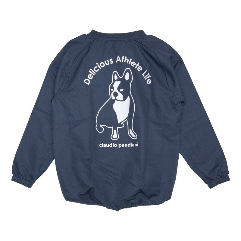 美品】サッカージャンキー 中綿 昇華 ピステ ジャケット L 青