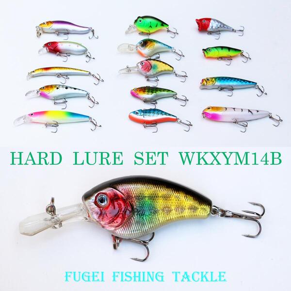 バスルアー ルアーセット 23個 バス釣り ルアーセット 23点 TROUT ZX