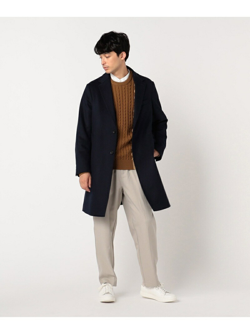 楽天市場】【SALE／90%OFF】アンゴラ混 チェスターコート COMME CA ISM