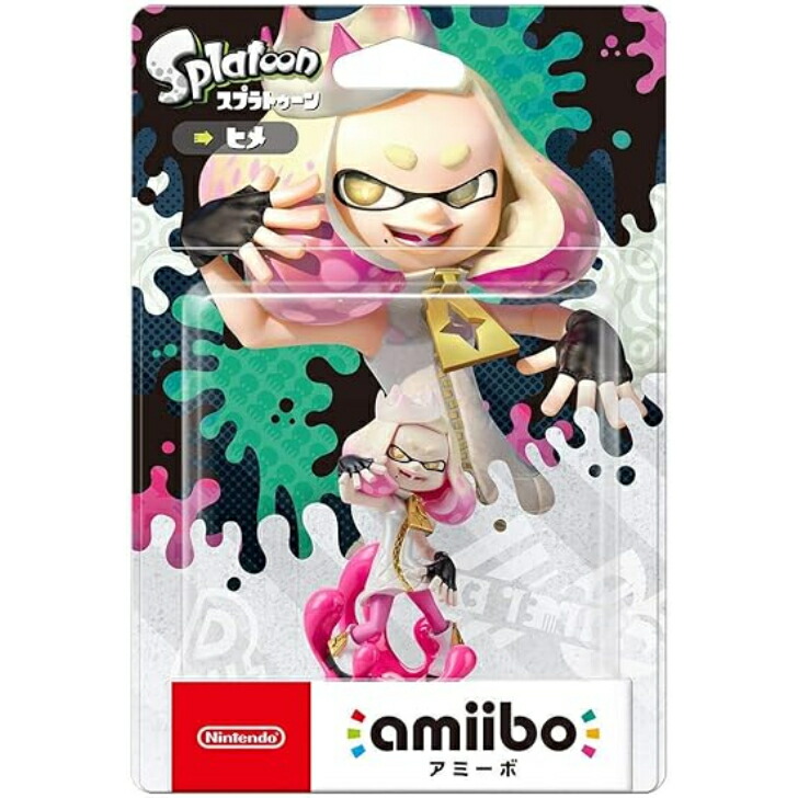 新品未使用 スプラトゥーン アミーボ ヒメ、イイダ、タコガール 単品3