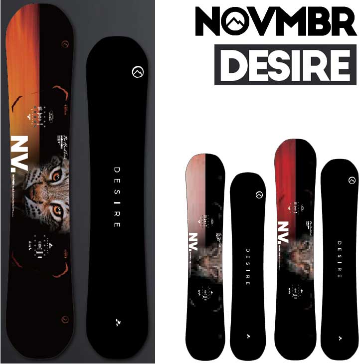 楽天市場】23-24 NOVEMBER ノベンバー スノーボード DESIRE デザイア