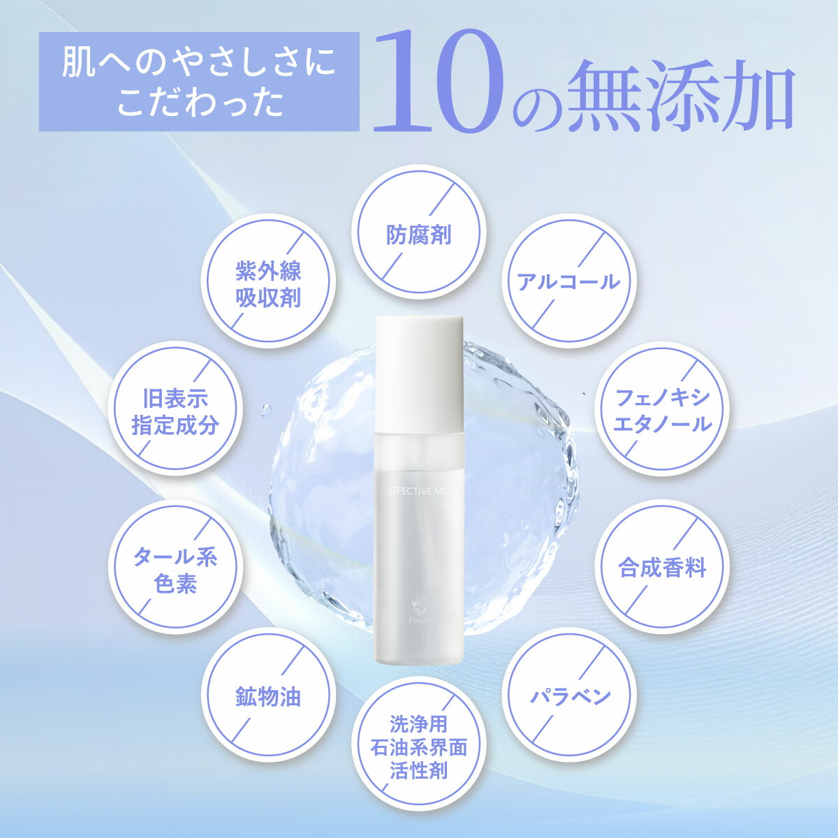 楽天市場】【フルリ 公式】エフェクティブミスト 90ml fleuri 1本 2本