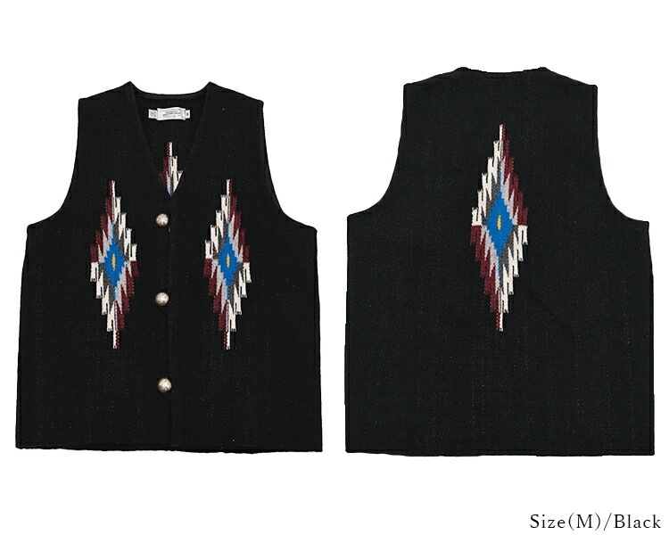 楽天市場】TRUJILLO'S トゥルフィリオス V-Neck Chimayo Vest Vネック