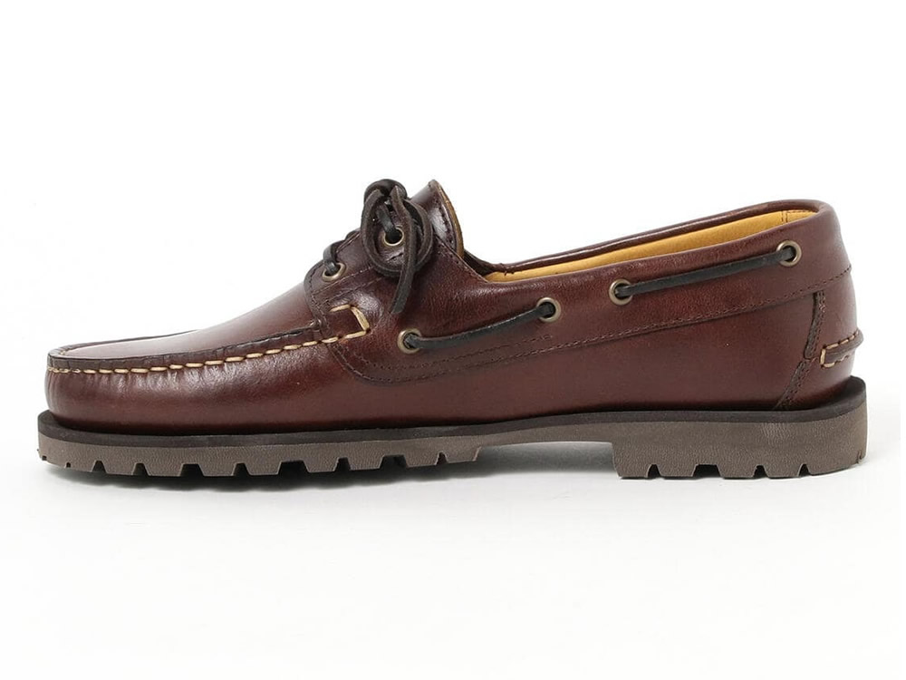 パラブーツ ブラウン デッキシューズ UK7.5 パラブーツ ブラウン