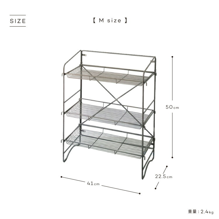 楽天市場】HABANA FOLDING SHELF ハバナフォールディングシェルフ 3段