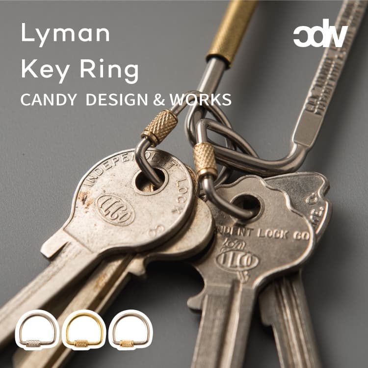 楽天市場】【ネコポス便】Lyman Screw key Ring 3個セット ライマン