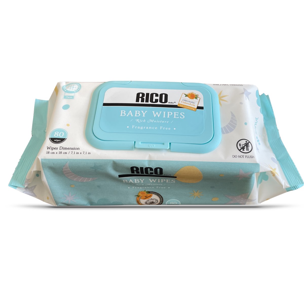 楽天市場】【同梱送料無料】RICO 赤ちゃん用 おしりふき Baby Wipes 80