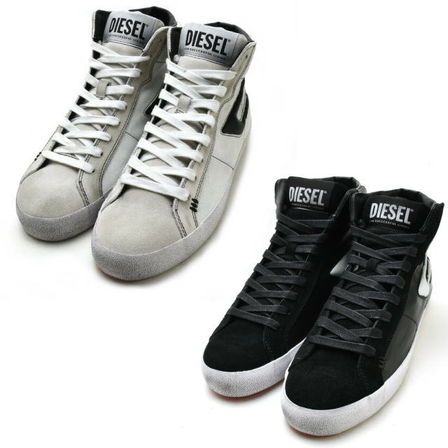DIESEL◇ハイカットスニーカー/25.5cm/SLV/S-LEROJI MID