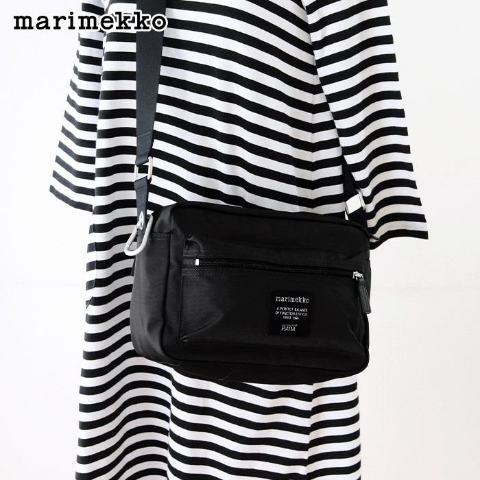 楽天市場】マリメッコ マイ シングス ショルダーバッグ / ブラック