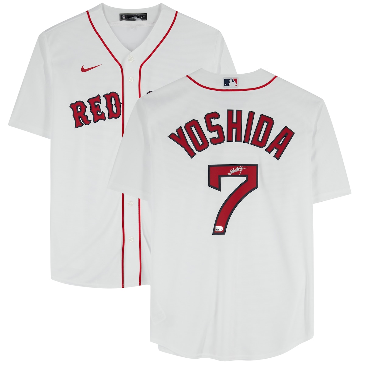 楽天市場】【MLB公式ホログラム付】MLB レッドソックス 吉田 正尚 直筆