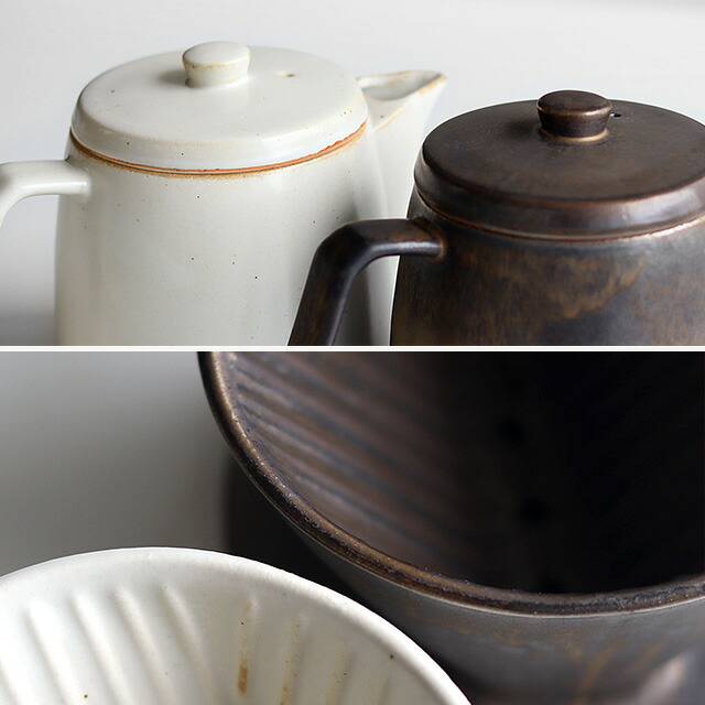 楽天市場】ANCIENT POTTERY Pot＆Dripperセット(コーヒー ドリッパー
