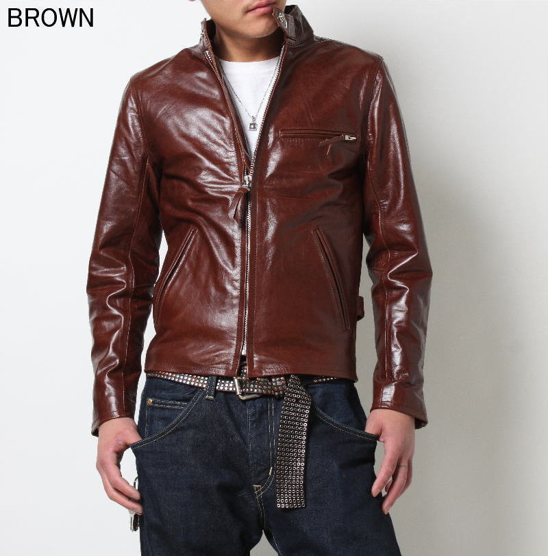 楽天市場】革ジャン 本革 メンズ ライダース フリーダムレザー