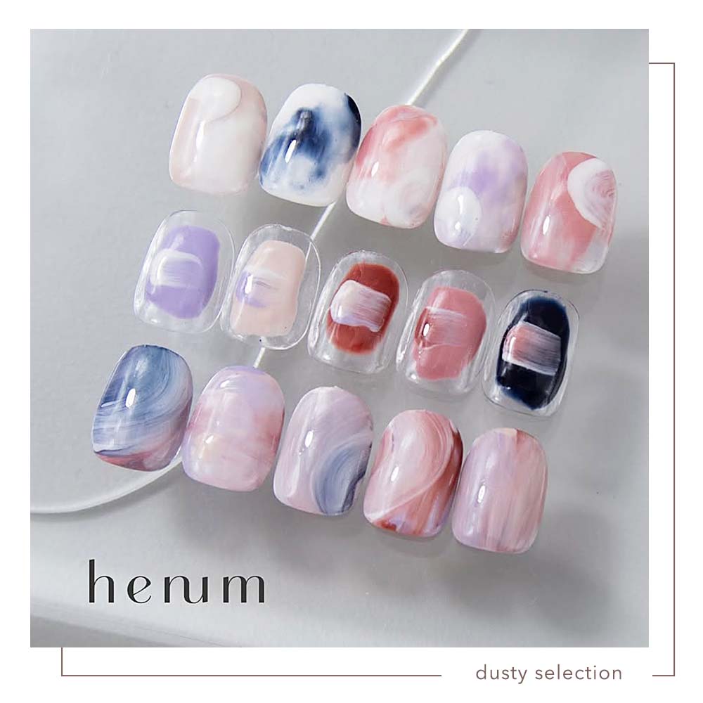 楽天市場】henum へニュム カラージェル ダスティセレクション 全6色