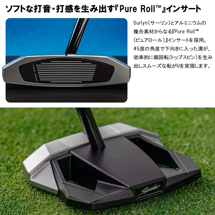 楽天市場】【当店在庫】 テーラーメイド スパイダー ZT ゼロトルク