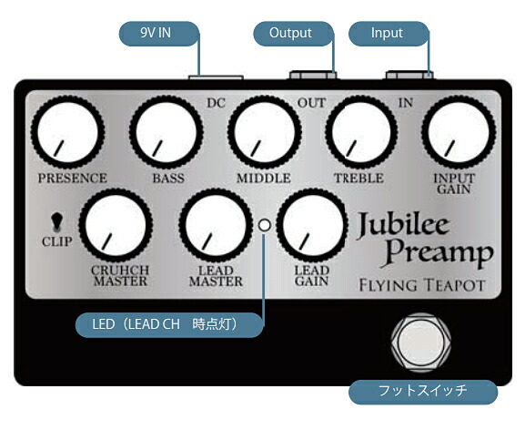 楽天市場】FLYING TEAPOT Jubilee Preamp 新品 プリアンプ[フライング
