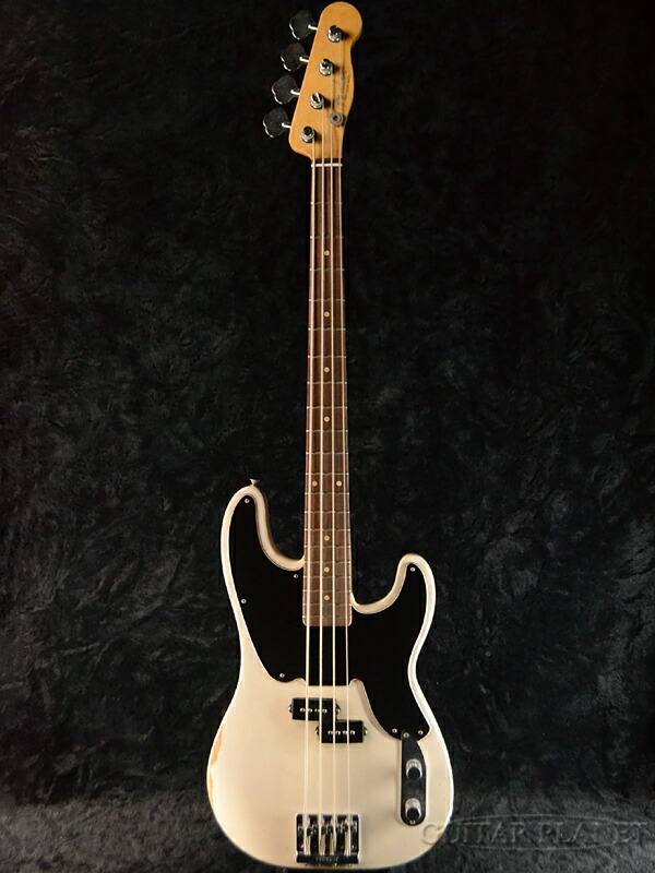 楽天市場】Fender Mexico Mike Dirnt Road Worn Precision Bass White