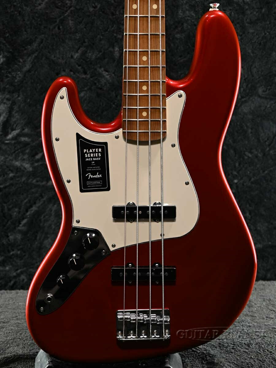 楽天市場】Fender Player Jazz Bass Left Hand -Candy Apple Red / Pau
