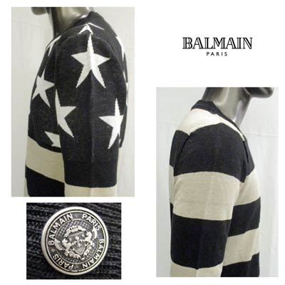 楽天市場】バルマン BALMAIN メンズ トップス ニット セーター