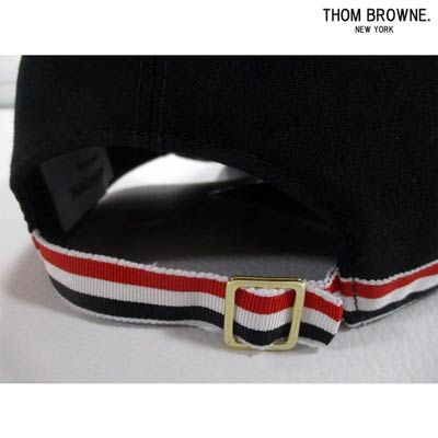 楽天市場】トムブラウン THOM BROWNE メンズ 帽子 キャップ ロゴ ユニ