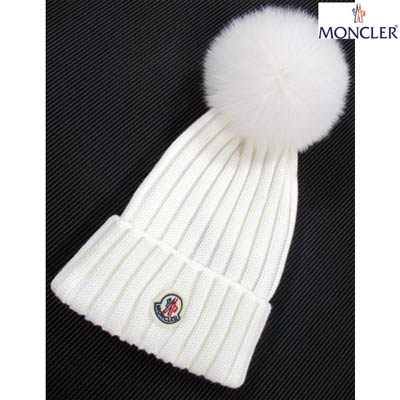 楽天市場】モンクレール MONCLER レディース 帽子 ニット帽 ニット