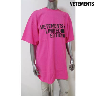 楽天市場】ヴェトモン VETEMENTS メンズ トップス Tシャツ 半袖 ロゴ 5