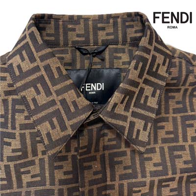 楽天市場】フェンディ FENDI シャツ メンズ 長袖 カジュアルシャツ